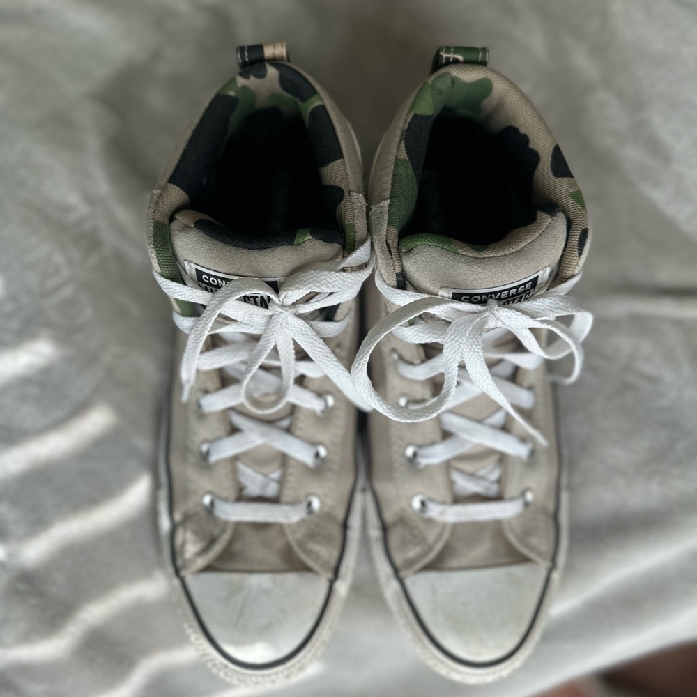 converse all star chuck taylor sand/camo